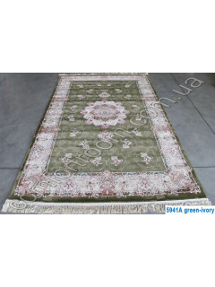 Килим Turkistan 5941 green-ivory